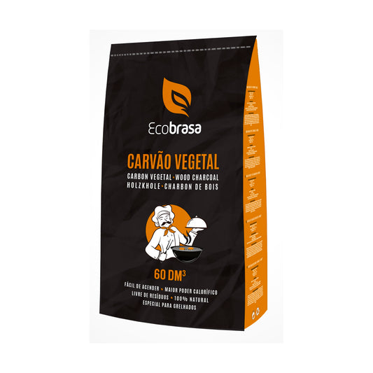 Carvão Ecobrasa 60 dm3 (Aprox. 14kg)